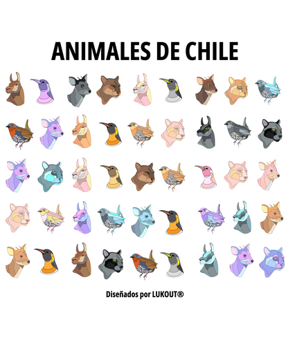 Stickers Animales de Chile